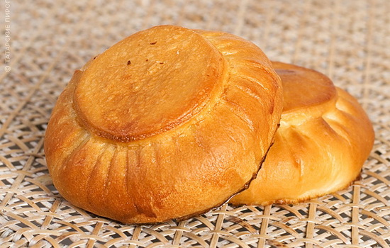 татарський пиріг з м’ясом