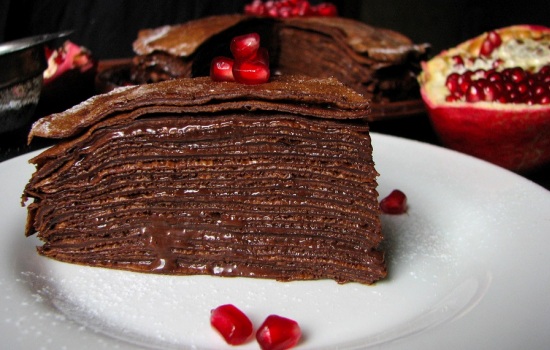 шоколадний торт на кефірі