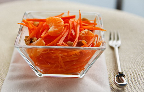Салати з моркви