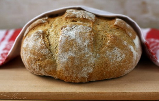 Житній хліб в домашніх умовах в духовці