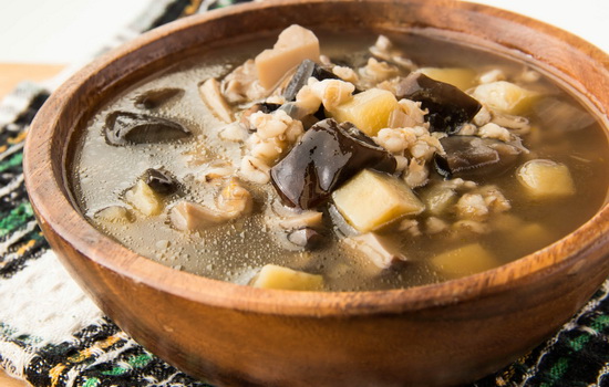 Грибний суп з заморожених грибів