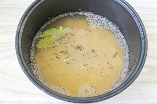 Гороховий суп в мультиварці