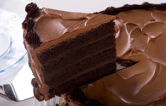 Шоколадний торт з какао