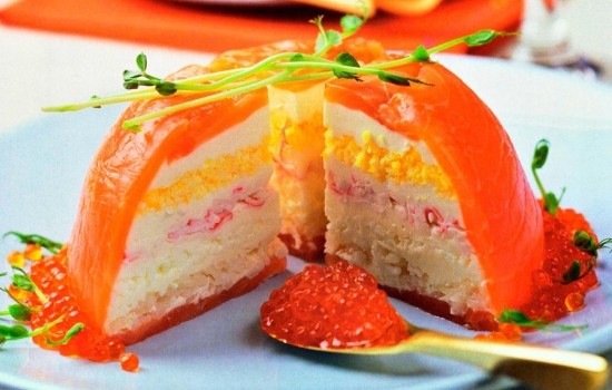 Крабовий торт – альтернатива улюбленому салату. Готуємо оригінальні і смачні крабові торти для святкового столу